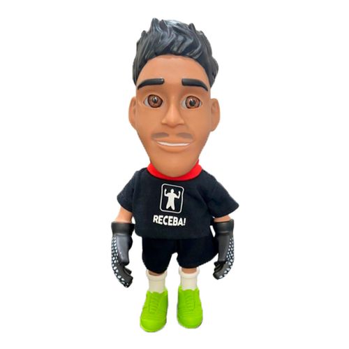 Boneco de Vinil com Som - Luva de Pedreiro Receba - Fala 6 Frases - 28 cm - Kube Toys