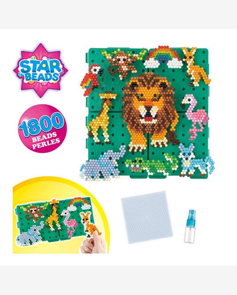 4-Conjunto-Aquabeads---Wild-Safari---Stars-Beads---Epoch