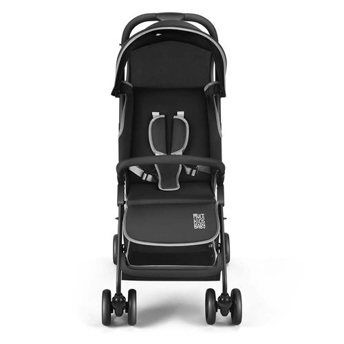 Carrinho de Bebê - Compacto - Spy Preto - Até 15 kg - Multikids Baby