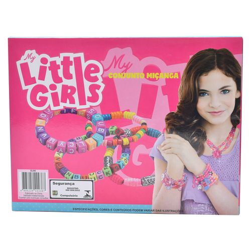 Kit Miçangas - Pulseiras e Colares - My Little Girls