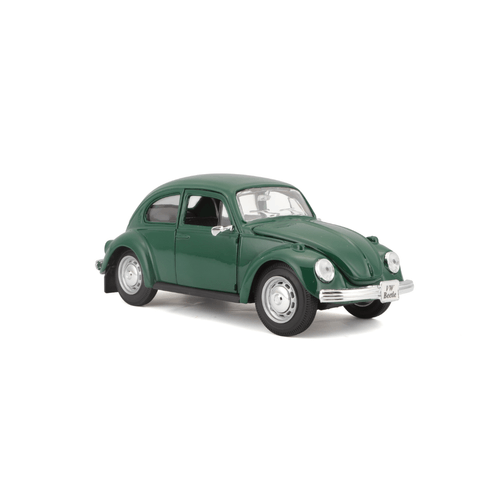 Miniatura Carro - Fusca - Volkswagen Beetle - Verde - Special Edition - 1:24 - Maisto