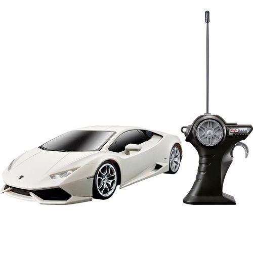 Carrinho de Controle Remoto - Huracán LP 610-4 - Street Series - Branco - 1:24 - Maisto Tech