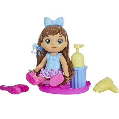 Boneca Baby Alive - Salão de Beleza de Espuma - Morena - Hasbro