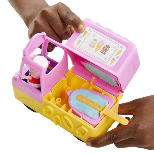 Conjunto Massa de Modelar com 2 Mini Figuras - Play-Doh - Sorveteria Divertida da Peppa - Hasbro