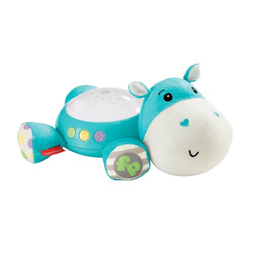 Pelúcia Projetor com Luz e Som - Hipopótamo Hora de Dormir - Fisher-Price