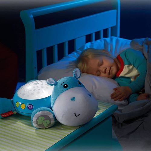 Pelúcia Projetor com Luz e Som - Hipopótamo Hora de Dormir - Fisher-Price