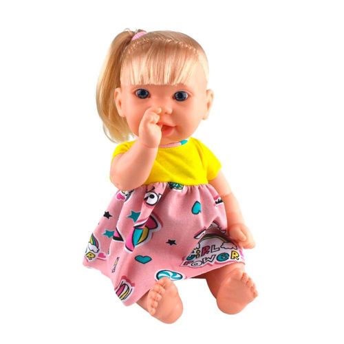 Boneca de Vinil - Eloah - Loira - 31 cm - Super Toys