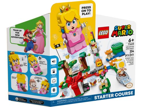 LEGO Super Mario - Pacote Inicial - Aventuras com Peach - 354 Peças - 71403