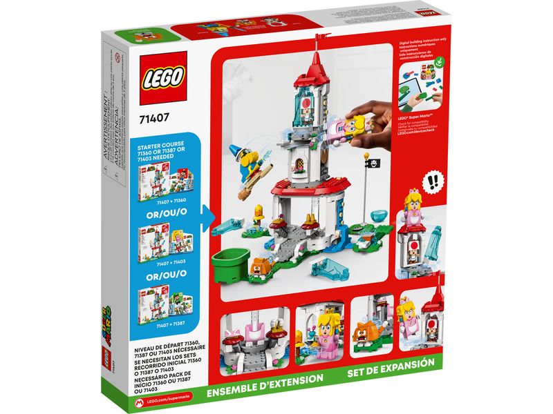 6-LEGO-Super-Mario---Pacote-de-Expansao-Traje-Peach-Gata-e-Torre-Gelada---71407