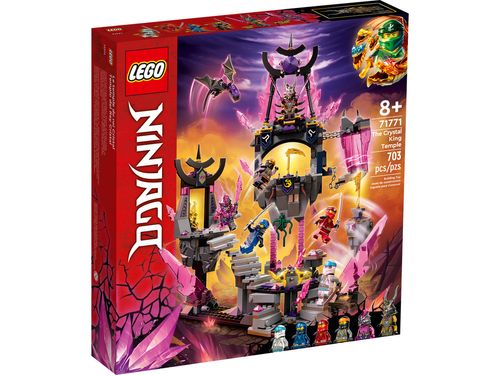 LEGO Ninjago - O Templo do Rei de Cristal - 703 Peças - 71771