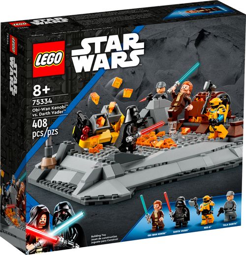 LEGO Star Wars - Obi-Wan Kenobi contra Darth Vader - 215 Peças - 75334