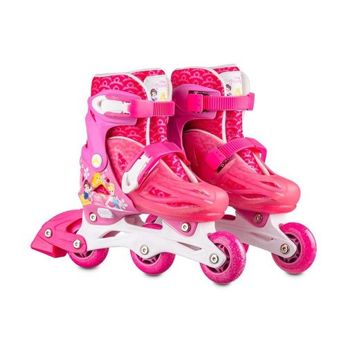 Patins Ajustáveis 2 em 1 - Princesas - Disney - Tamanho 31 a 34 - Multikids