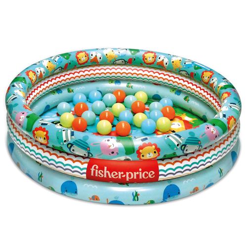 Piscina de Bolinhas 2 em 1 - Com 25 Bolinhas - Fisher-Price - Fun