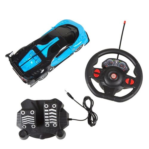 Carrinho de Controle Remoto - Spark Azul - Racing Control - 27cm - 1:16 - Multikids