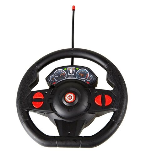 Carrinho de Controle Remoto - Thunder Vermelho - Racing Control - 27cm- 1:16 - Multikids