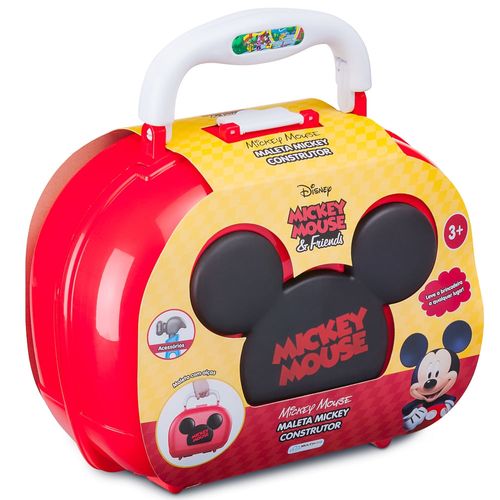 Maleta com Acessórios - Mickey Construtor - Mickey Mouse - Disney - Multikids