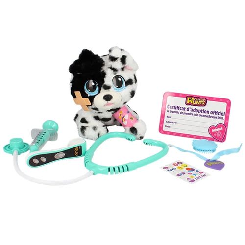 Pelúcia Adota Pets - Dálmata - Kit Veterinário - Multikids