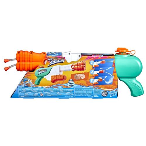 Lançador de Água Nerf - Super Soaker - Hydro Frenzy - Hasbro