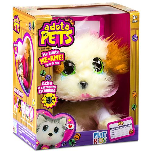 Pelúcia Adota Pets - Marley - 19cm - Multikids