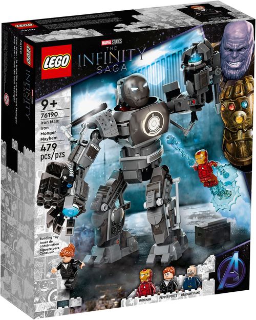 LEGO Super Heroes Marvel - Iron Man: A Ameaça de Iron Monger - 76190