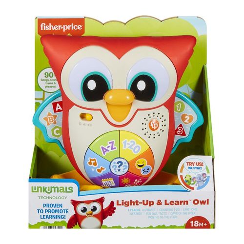 Brinquedo Musical - Coruja Olhos Luminosos - Fisher-Price