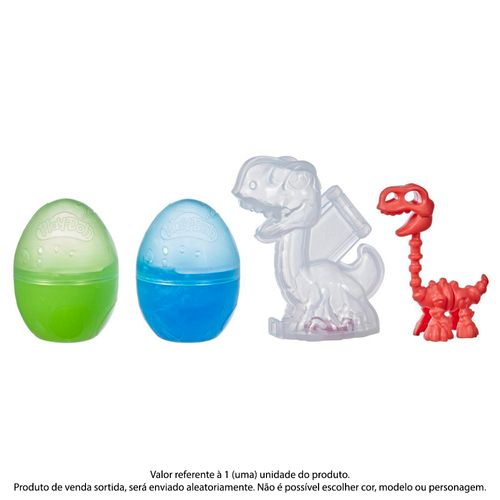 Conjunto Massa de Modelar Play-Doh - Dino Bone Eggs - Slime Hydro Glitz - Sortido - Hasbro