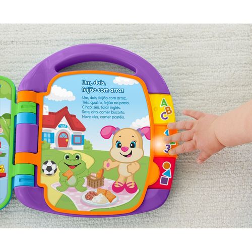 Livrinho de Rimas Musical - Aprender e Brincar - Fisher-Price