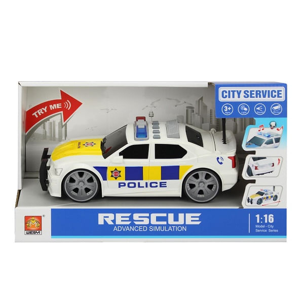 214205---Carrinho-de-Policia-de-Friccao-com-Luz-e-Som---City-Service---Branco--2