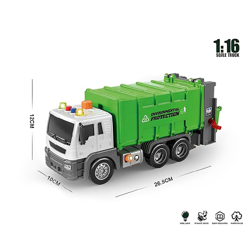 4-Caminhao-de-Reciclagem-com-Friccao---Sanitation-Luz-e-Som---Verde---27cm---116---Yes-Toys