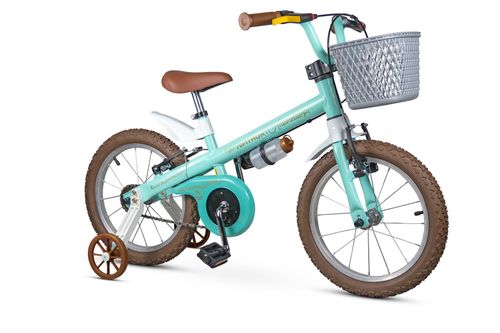 Bicicleta Infantil Aro 16 - Mini Antonella - Verde - Nathor