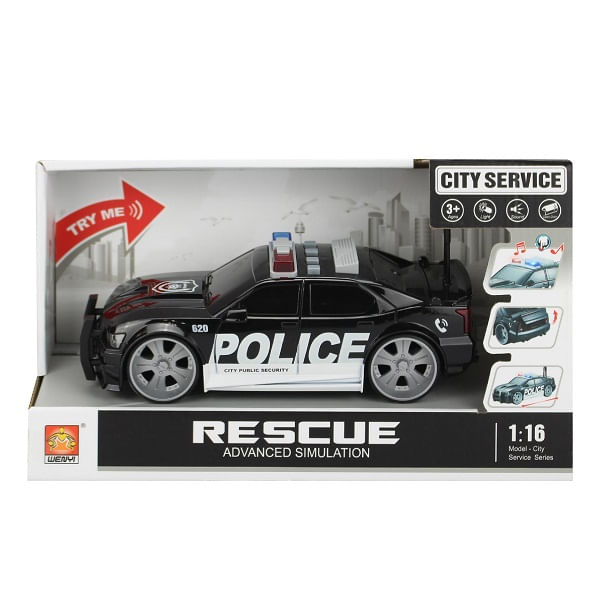2-Carrinho-de-Policia-de-Friccao-com-Luz-e-Som---City-Service---Preto---116---Yes-Toys