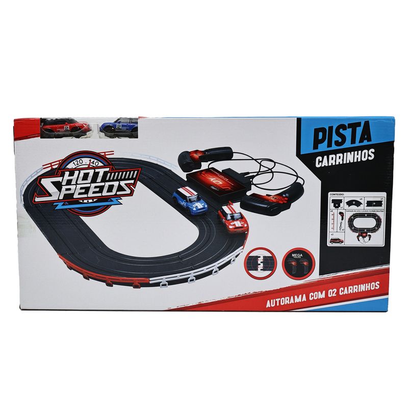 2-Pista-de-Percurso-Eletrica---Hot-Speeds---2-Carrinhos-e-2-Controles---53cm
