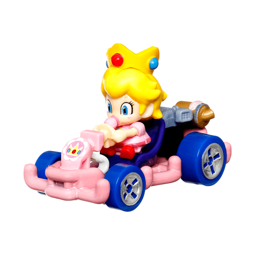 Carrinho Hot Wheels - Baby Peach - Mario Kart - Pipe Frame - 1:64 - Mattel