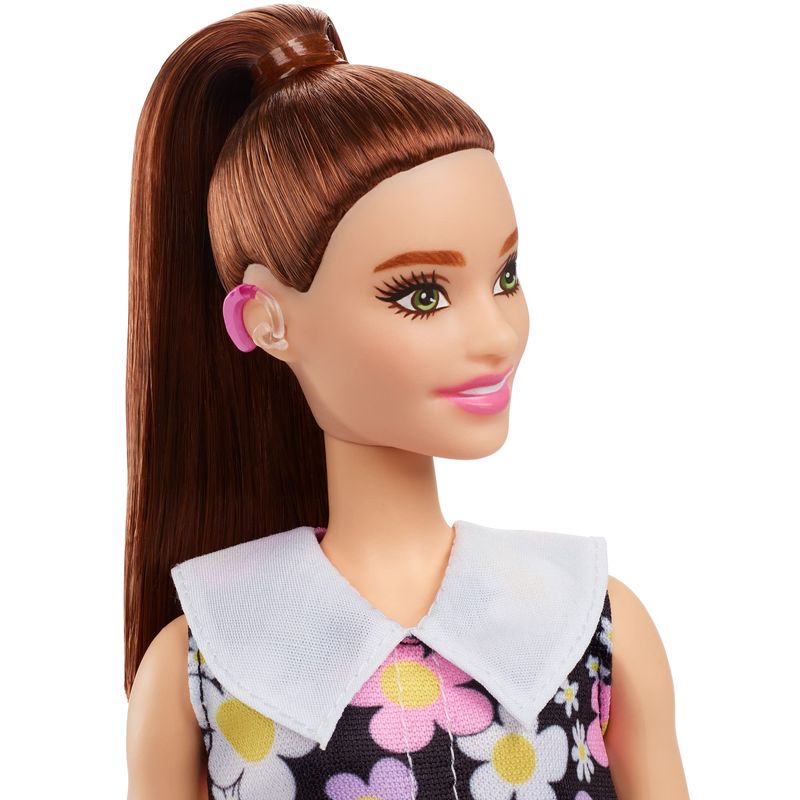 Boneca-Barbie-Fashionista-com-Estojo---Vestido-Florido---Com-Aparelho-Auditivo--187---Mattel-2