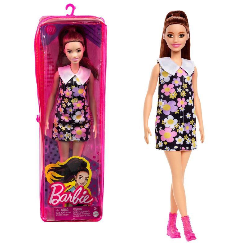 Boneca-Barbie-Fashionista-com-Estojo---Vestido-Florido---Com-Aparelho-Auditivo--187---Mattel-7