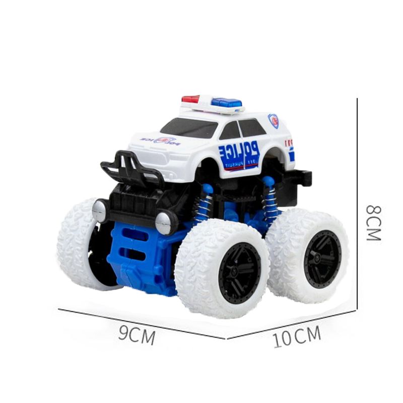 5-Carrinhos-com-Friccao---Off-Road-Truck-Police---Yes-Toys