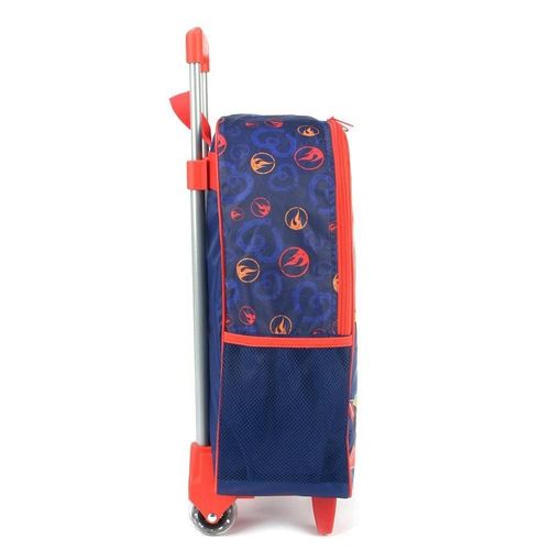 Mochila de Rodinhas - Hot Wheels - Azul - 40 cm - Luxcel