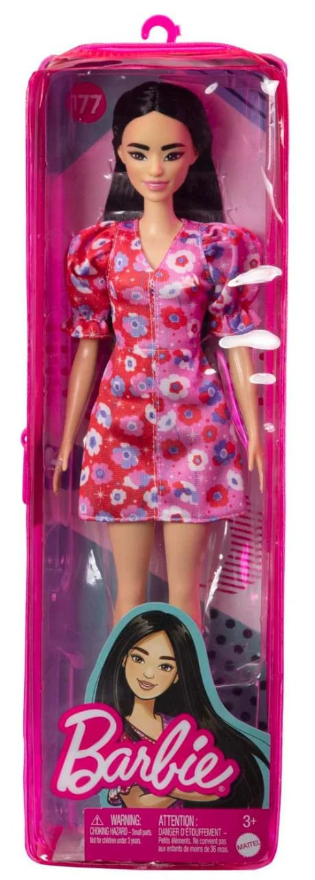 Boneca-Barbie-Fashionista-com-Estojo---Vestido-Vermelho-e-Rosa-Floral---177---Mattel-2