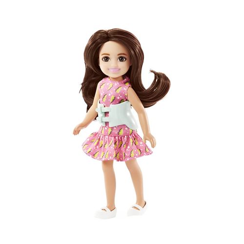 Mini Boneca Barbie - Club Chelsea - Menina Morena - 13cm - Mattel