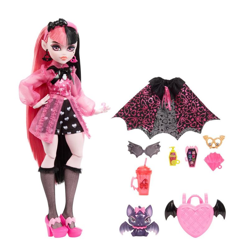 Boneca-Monster-High-com-Acessorios---Draculaura-e-Count-Fabulous---Mattel-6