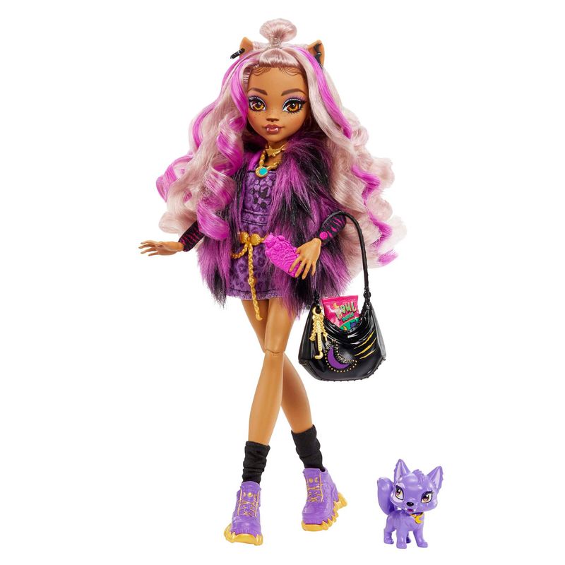 Boneca-Monster-High-com-Acessorios---Clawdeen-Wolf-e-Crescent---Mattel-1