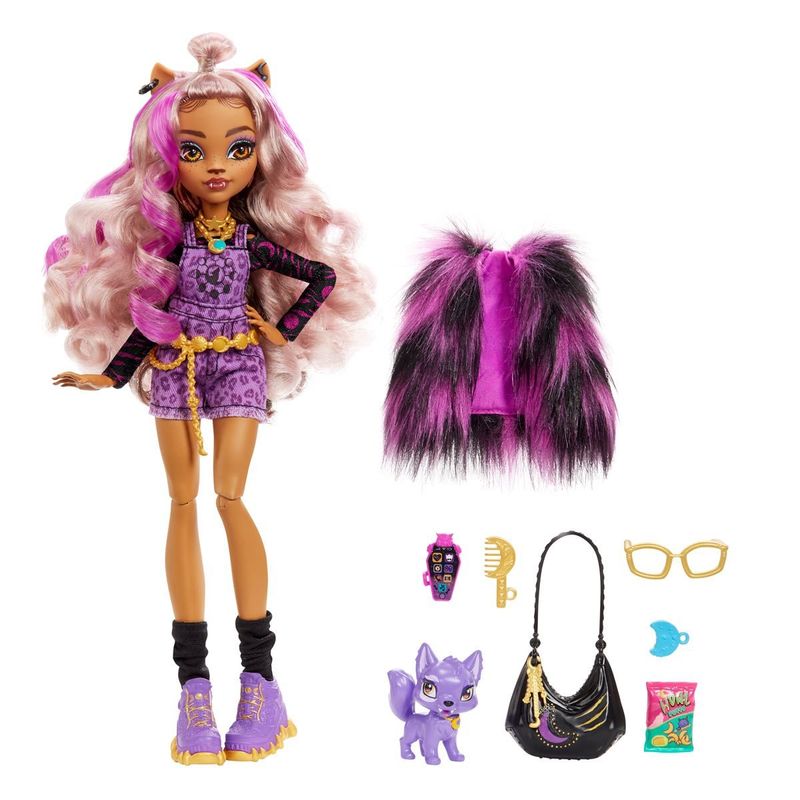 Boneca-Monster-High-com-Acessorios---Clawdeen-Wolf-e-Crescent---Mattel-6