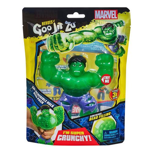 Figura Elástica - Goo Jit Zu - O Incrível Hulk - Marvel - 13 cm - Sunny