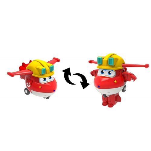 Mini Figura Transformável - Super Wings - Build-It  Jett - Fun