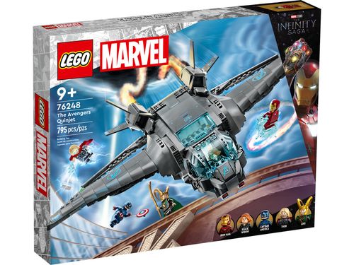 LEGO Marvel - Quinjet dos Vingadores - The Infinity Saga - 795 Peças - 76248