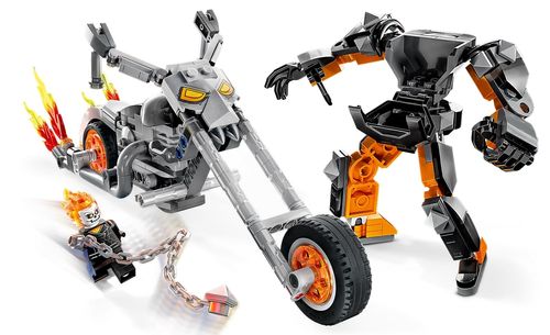 LEGO Marvel - Robô Motoqueiro Fantasma e Motocicleta - 264 Peças - 76245