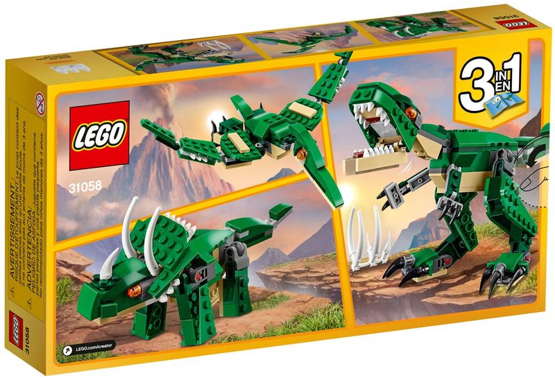 9-LEGO-Creator-3-em-1---Dinossauros-Ferozes---31058