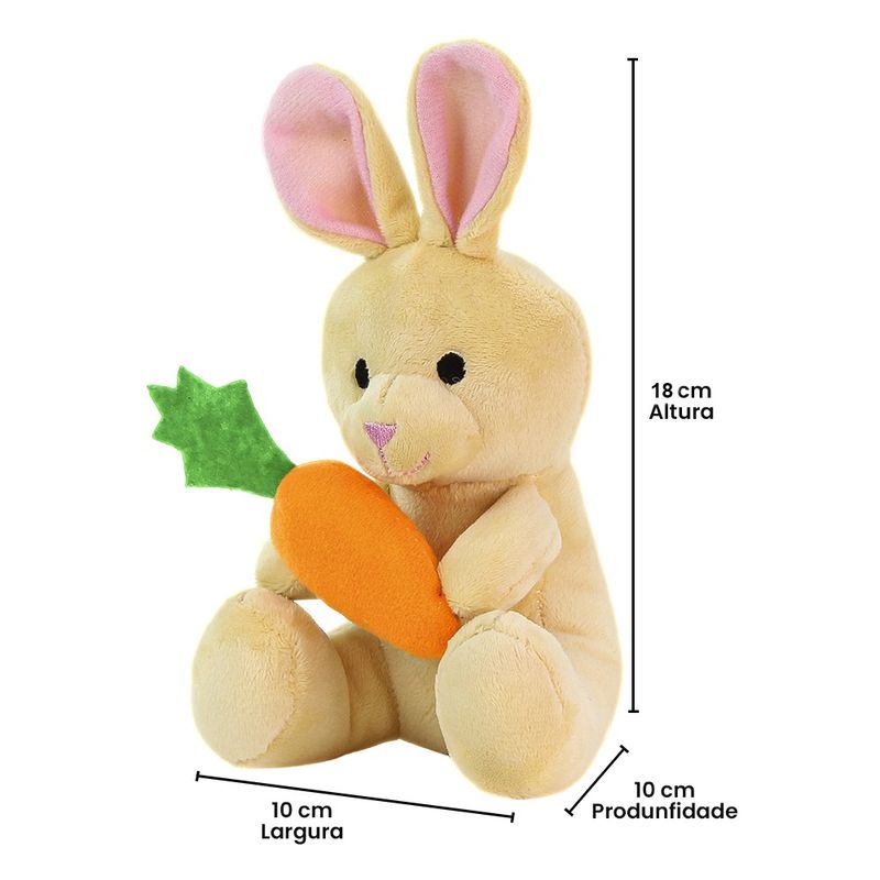 2-Pelucia-Coelhinho-com-Cenoura---Coelho-Bege---18cm---BBR-Toys