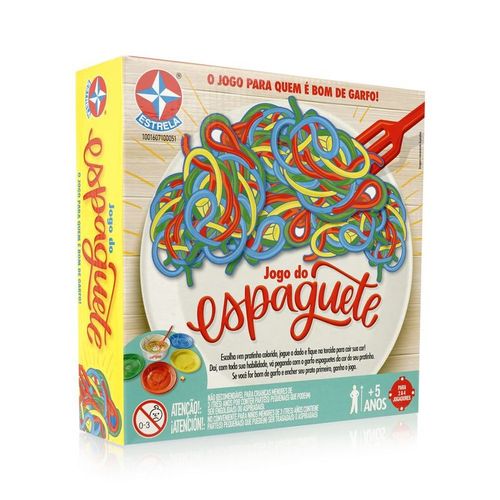 Jogo do Espaguete - Para toda Família - Estrela
