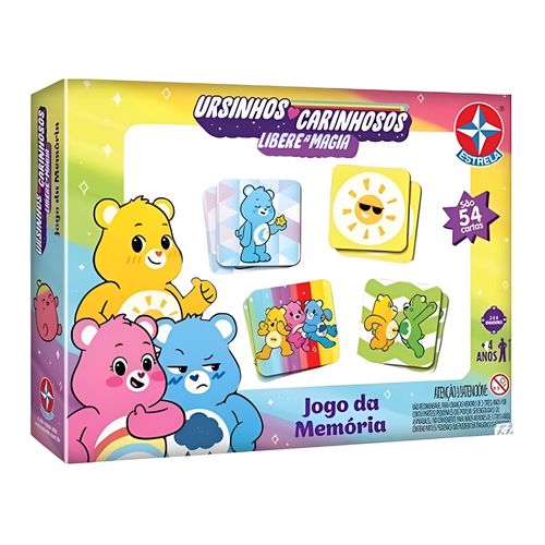 Jogo da Memória - Ursinhos Carinhosos - Estrela